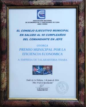 Premio Eficiencia Económica